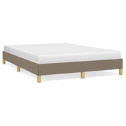 Letto matrimoniale | Letto per adulti | Giroletto senza Materasso Tortora 140x200 cm in Tessuto
