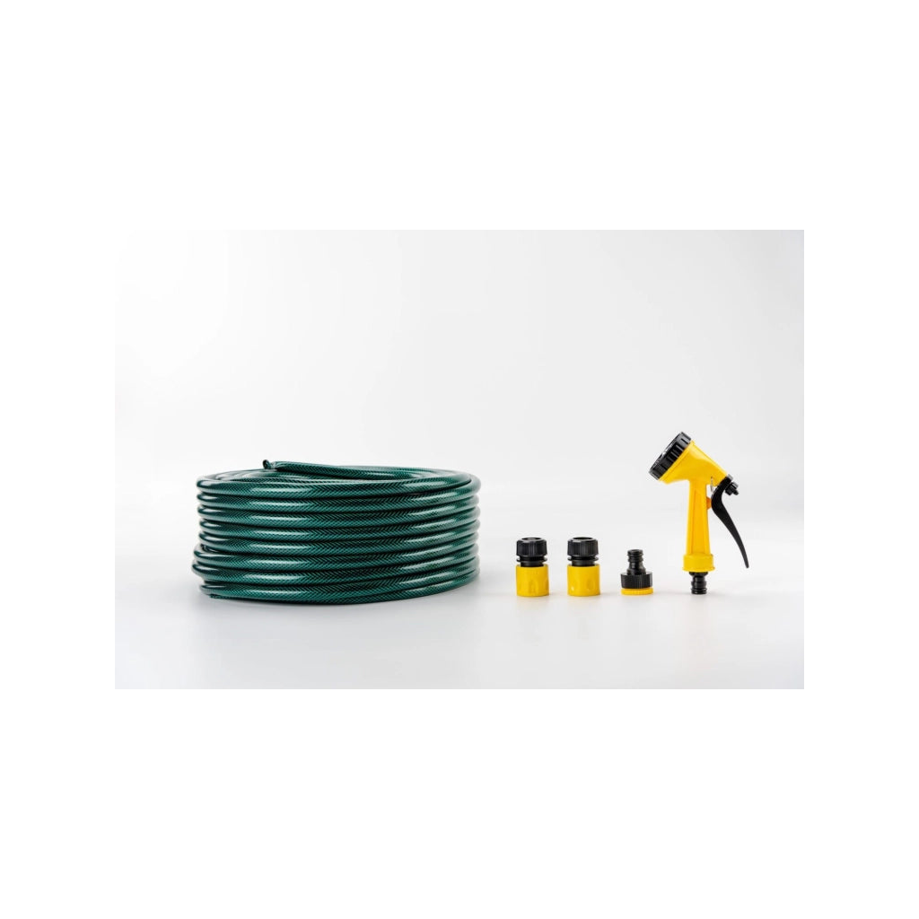 Tubo per irrigazione da 13 mm - Suan - Kit completo di accessori per l'irrigazione - Lunghezza: 30m