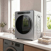 Asciugatrice a evacuazione compatta 5 kg 1000 W argento