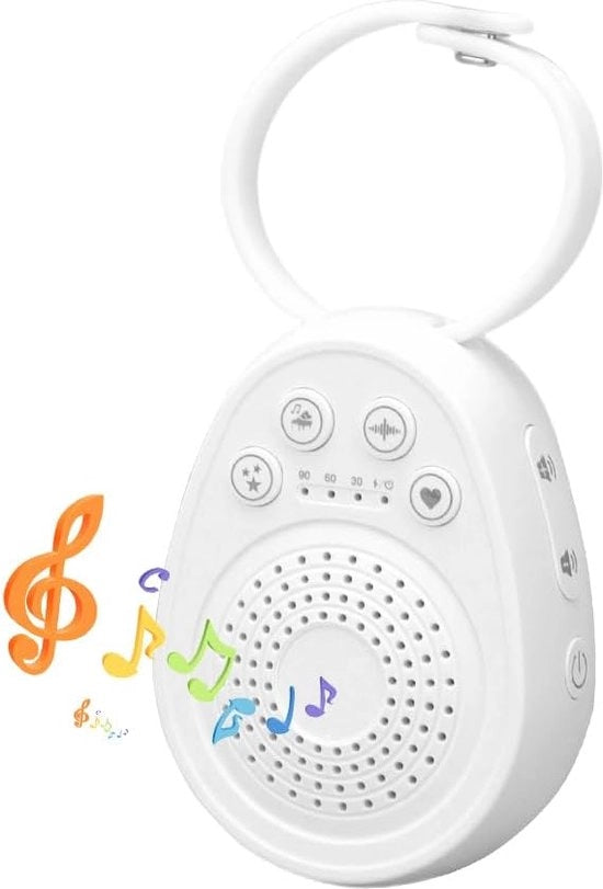 Apparecchio di Rumore Bianco - Apparecchio di Rumore Bianco con App - Sostegno del Sonno - Rumori Calanti