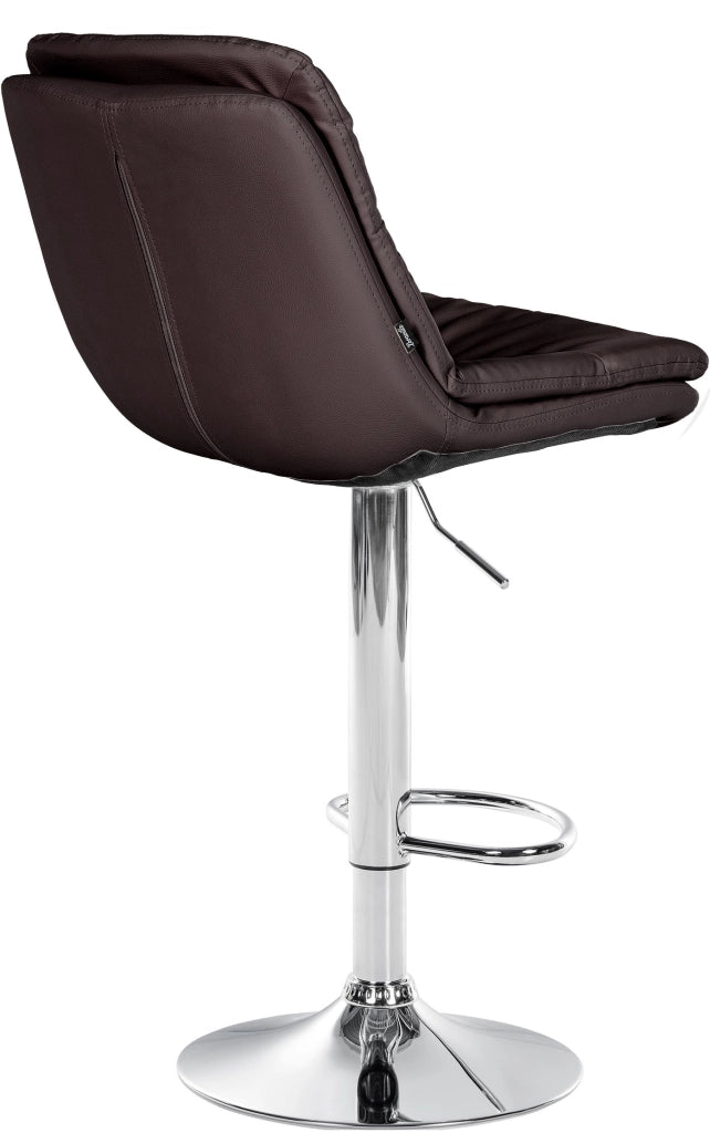 Barhocker Laurel Kunstleder chrom