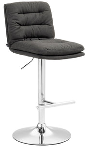 Barhocker Damar Stoff chrom