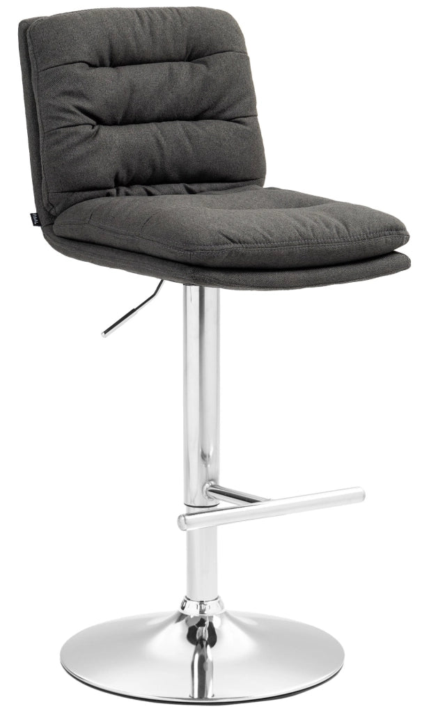 Barhocker Damar Stoff chrom