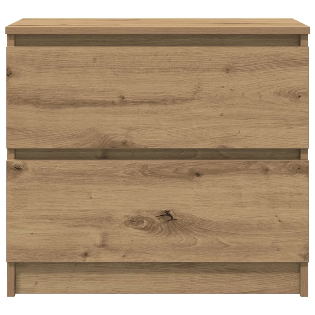 Mobile TV Rovere Artigianale 60x35x54 cm in Legno Multistrato 861786