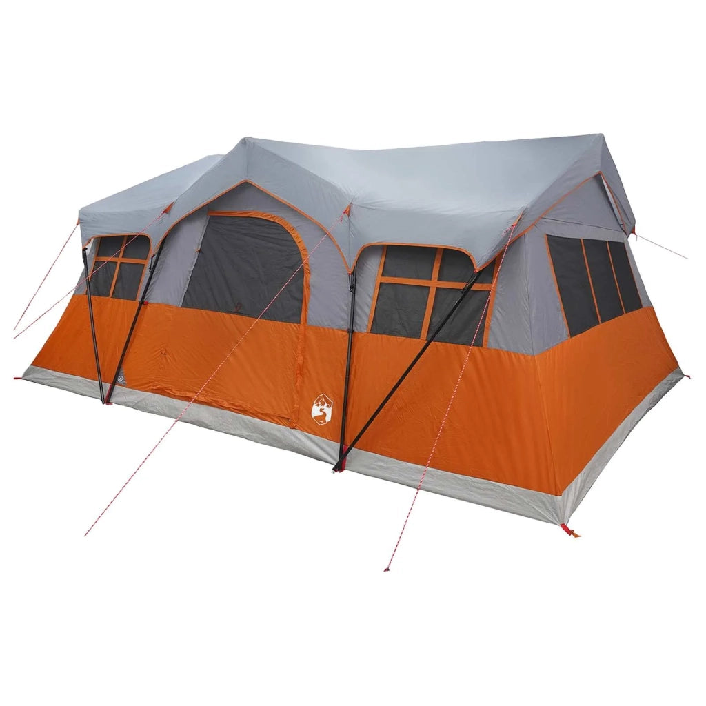 Tenda Familiare con tetto Grigio e arancione 487 x 340 x 216 cm 42028675