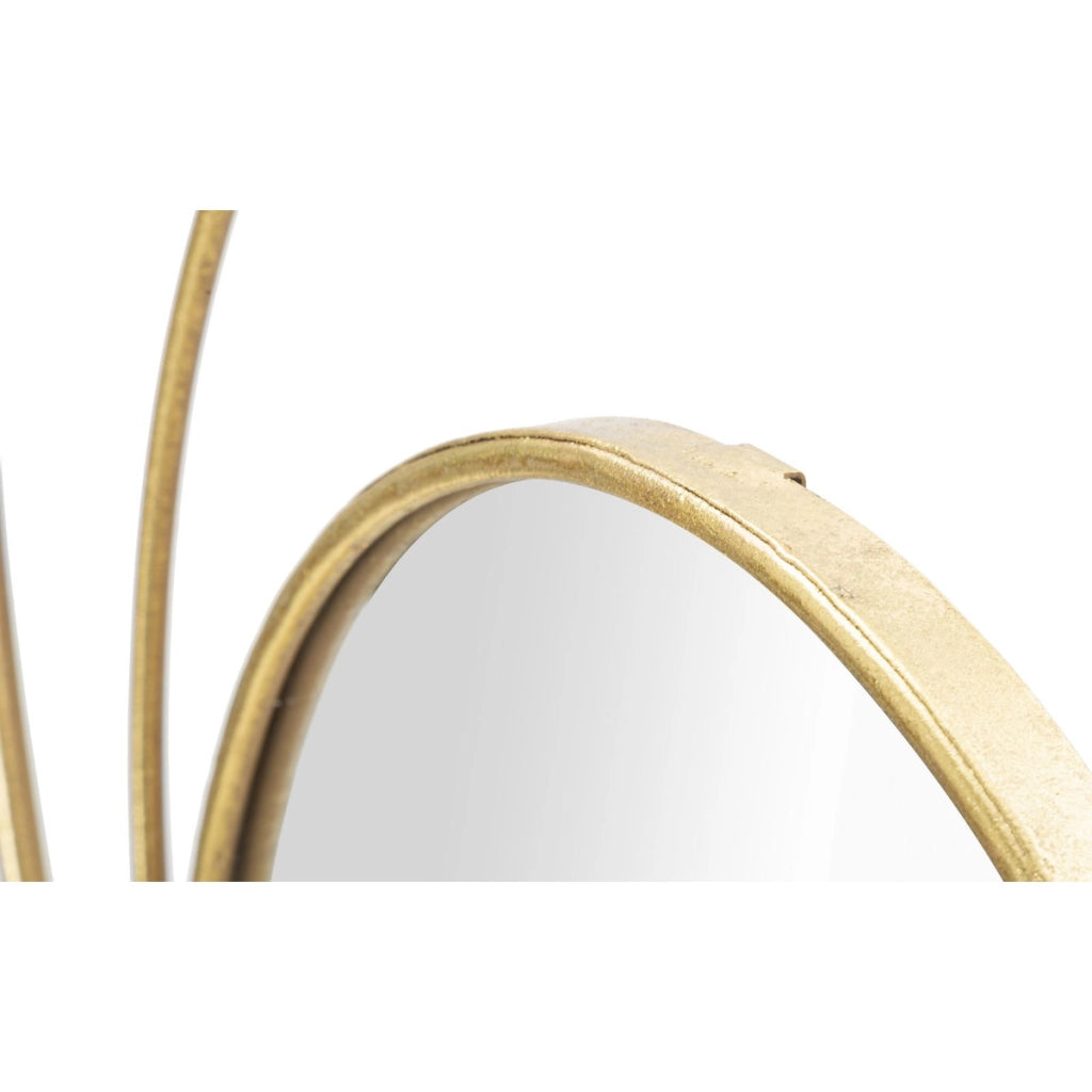 Specchio con Cornice VKH500, Oro, Metallo, 80x3,5x80 cm