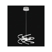 Sospensione a led in metallo bianco 70W 6396 B Perenz 3000k