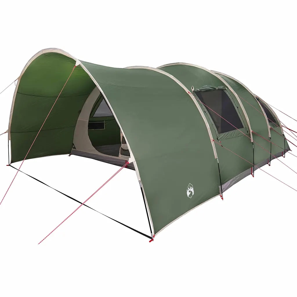 Tenda Tunnel per 8 Persone 8 persona Verde 42004002