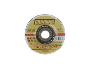 DISCHI DA TAGLIO E DA SGROSSO CENTRO DEPRESSO PER MARMO Ø MM.115- - ø mm.115x6,4 foro 22,2 da sgrosso per marmo - 25 pezzi GRINDING
