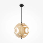Maytoni lampada a sospensione moderna Roots 1 luce E27 nero metallo
