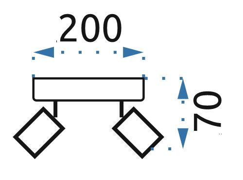 Lampada White APP695-2C