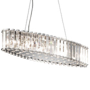 Lampadario cristallo cromato Crystal Skye 8xG9 Kichler