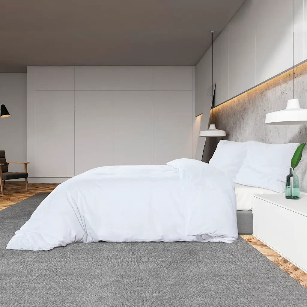 Set Copripiumino Bianco 155x220 cm in Cotone cod mxl 72820