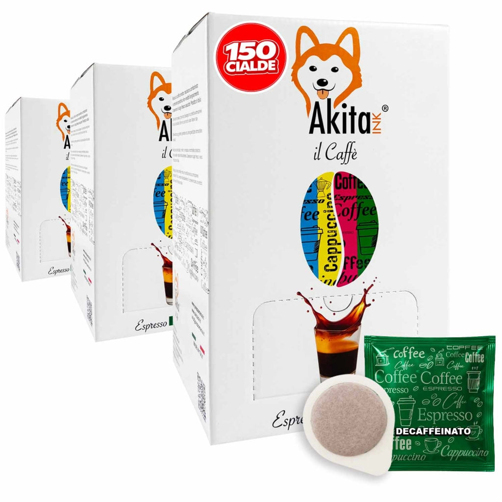 Caffe' Akitaink Cialda Miscela Decaffeinato 150 Cialde Ese