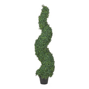 Pianta artificiale in vaso di plastica 120 cm per interni ed esterni elegante