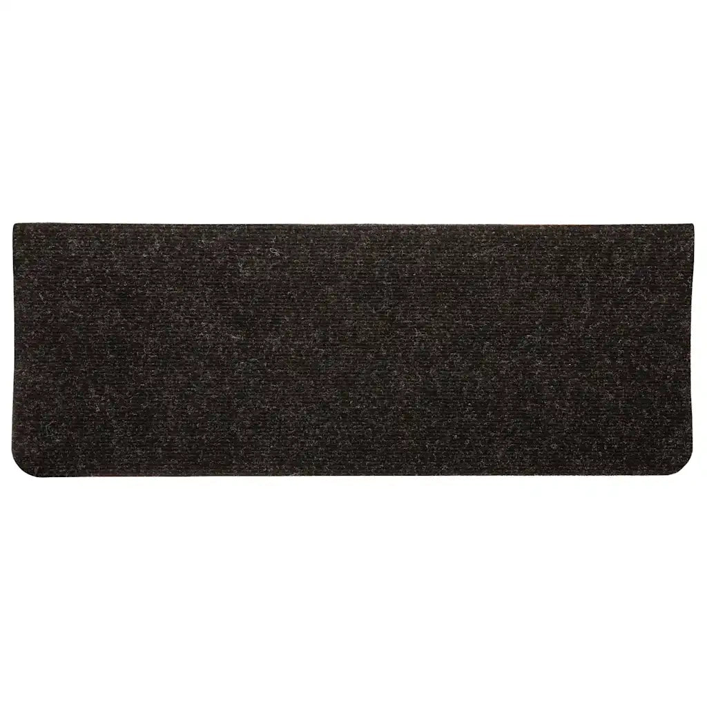 Tappetini Autoadesivi per Scale 30 pz Antracite 65x24,5x3,5 cm
