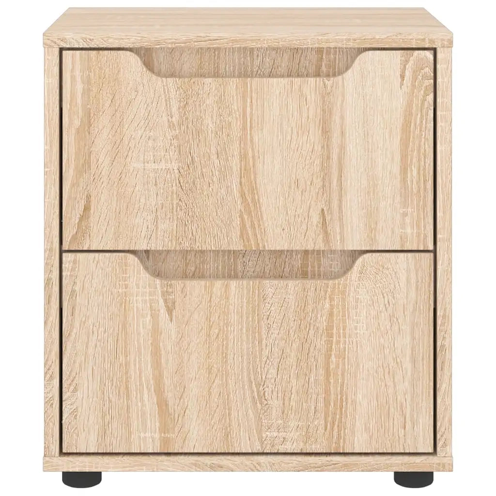 Comodino VISNES Rovere Sonoma 45x40x50 cm in Legno Multistrato