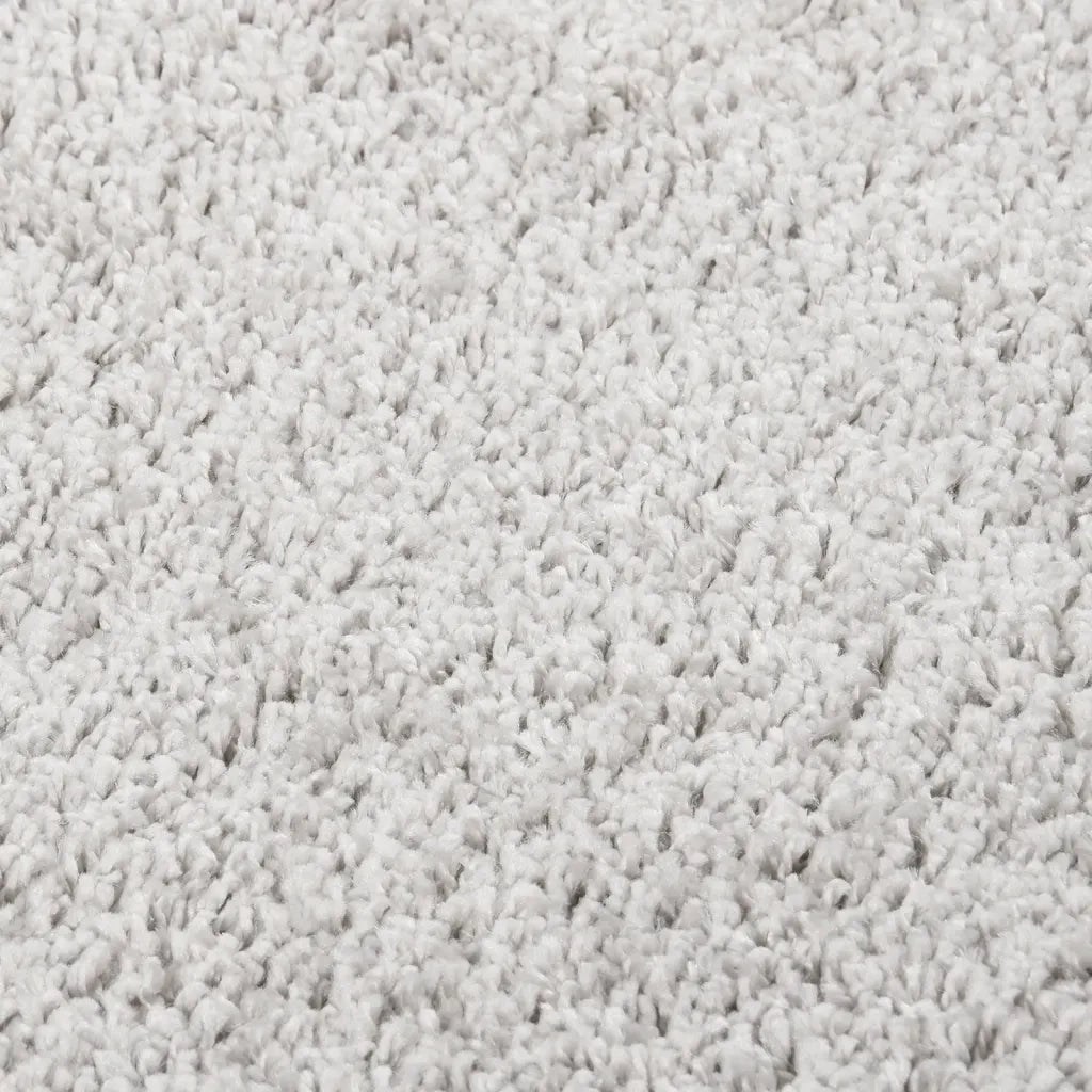 Tappeto Shaggy Grigio Chiaro 160x230 cm Antiscivolo 340385