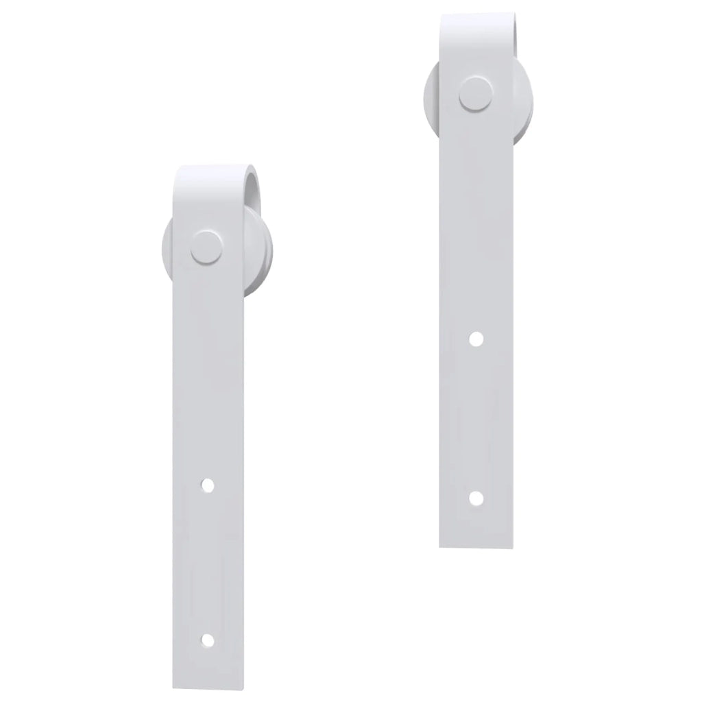 Porta scorrevole Naturale e Bianco 70 x 210 cm 3444937