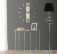 Orologio Da Muro Silvery Cm 61X4,5X63
