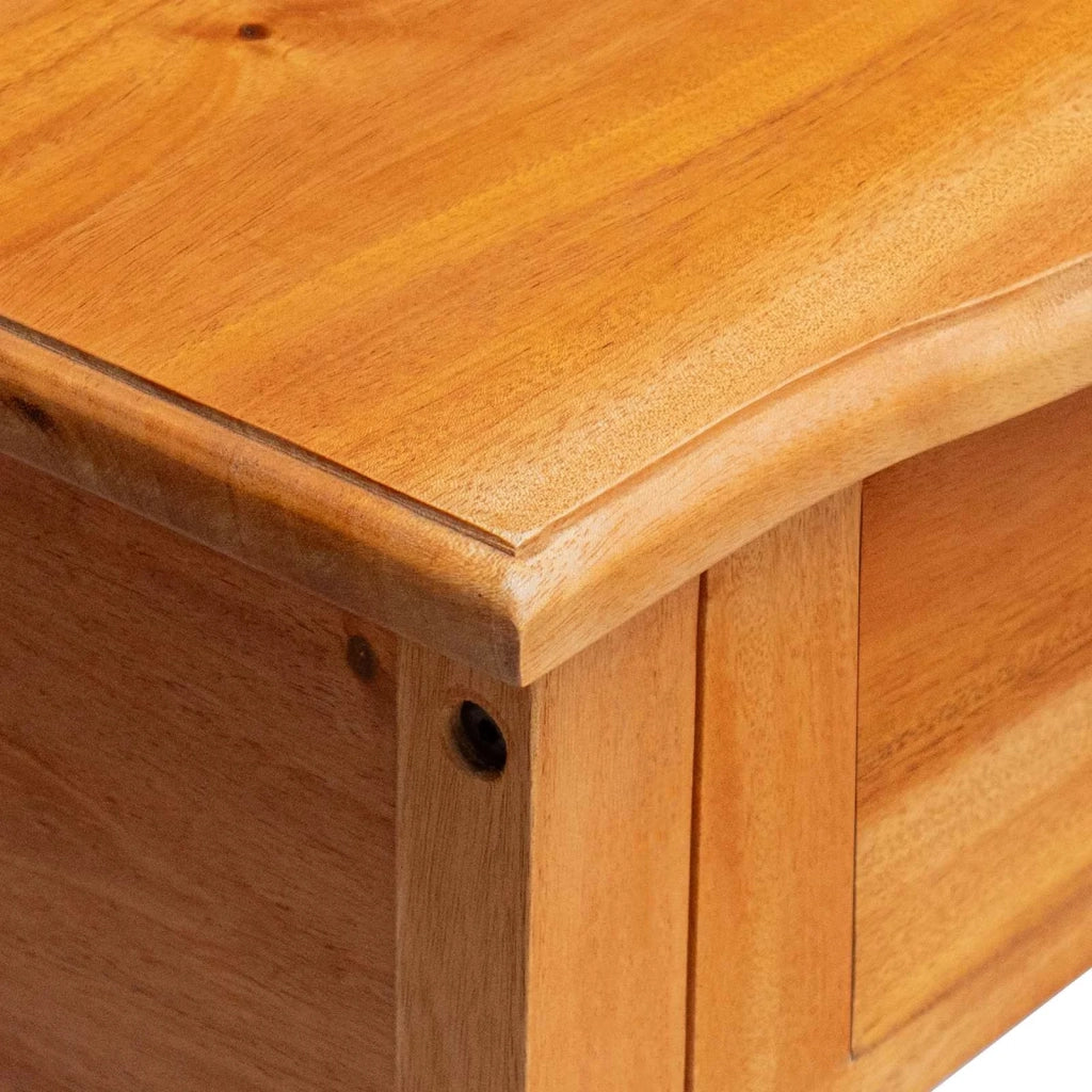 Tavolo consolle con cassetto Naturale 50,5 x 30 x 75,5 cm 42009937