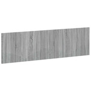 Testiera da Muro HOORN Sonoma grigio Legno ingegnerizzato 897381