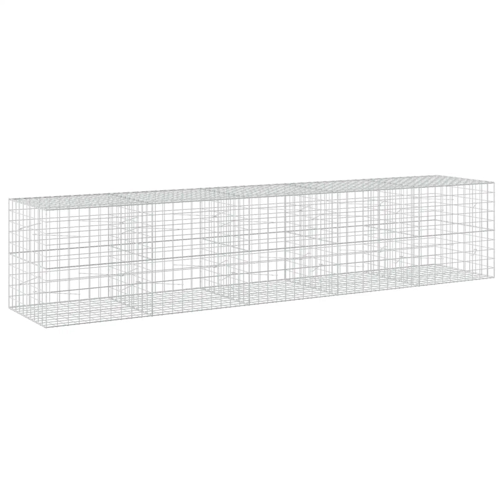 Gabione con Filo da 3,5 mm e Rete da 10x10 cm 500x100x100 cm 3463396