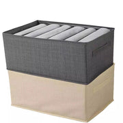 Trade Shop - Organizer Salvaspazio Per Armadi Scatola Pieghevole 6 Scomparti 44x20x30cm 87403 -