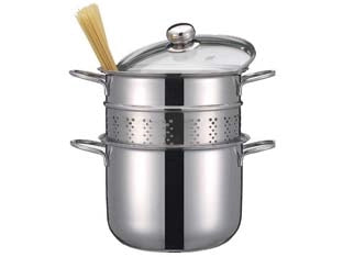 PASTAIOLA EATITALY IN ACCIAIO INOX 18/10  cm.22