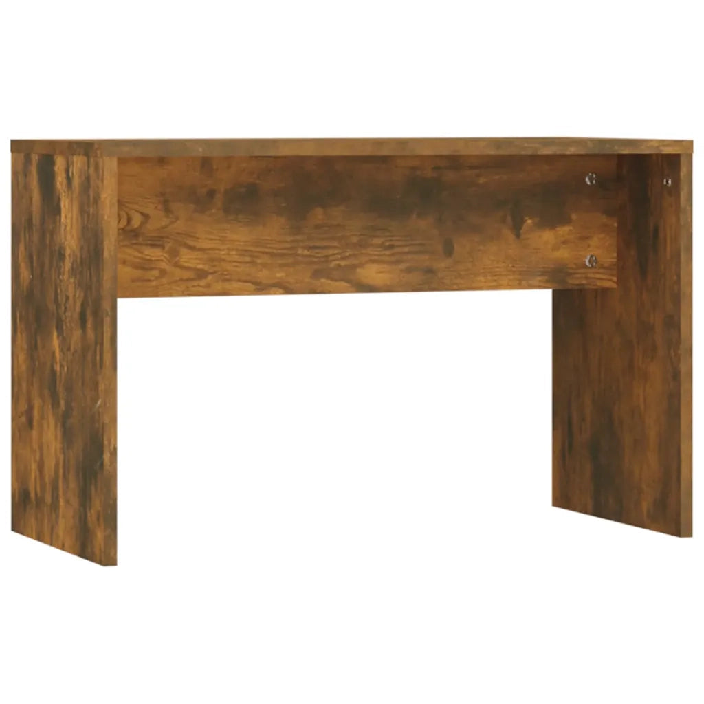 Set Tavolo da Toeletta con LED Rovere Fumo in Legno Multistrato 3114104