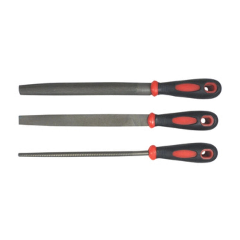 CONF 3 LIME P/METALLO 20 CM MANICO GRIP 32033- CHINA JILIN 6018- 1,0 confezione