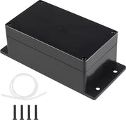 Scatola di connessione esterna IP65 - scatola di parete rettangolare in ABS - connessione universale - contenitore elettrico - 158 x 90 x 60 mm - impermeabile - resistente all'usura.