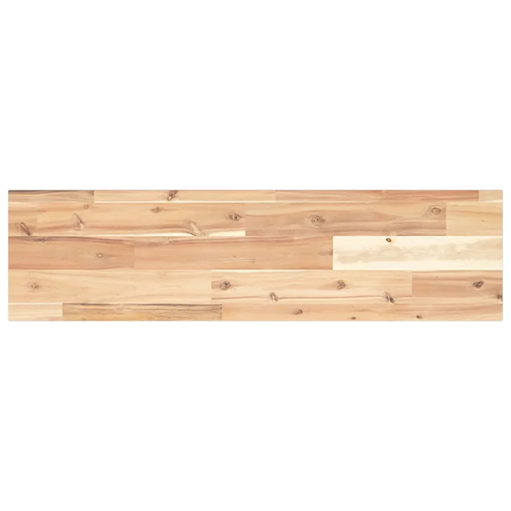 vidaXL Mensole da Parete 3 pz 80x20x2 cm Legno Acacia Non Trattato