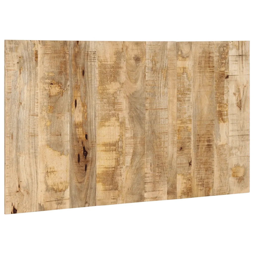 Testiera | Testata 140 cm in Legno Massello di Mango Grezzo