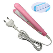 MINI PIASTRA ELETTRICA CON FILO CAPELLI PORTATILE VIAGGIO EFFETTO FRISE' HD-002