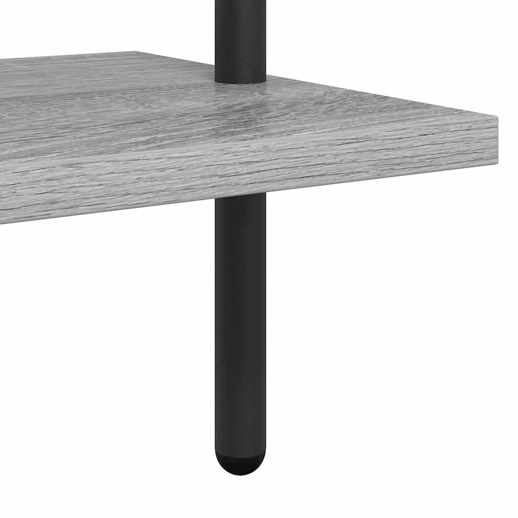 Libreria Grigio Sonoma 60 x 24 x 203 cm Legno multistrato 879974