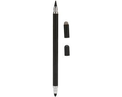 Stylus 3-in-1 universale con punta fine - Stylus molto sensibile per touchscreen - 2 punti di aggancio - Lega di alluminio - Per tablet e smartphone - Penna per touchscreen