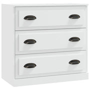Buffet credenza cassettiera mobiletto mobile contenitore organizer per cucina soggiorno salotto 70 x 35,5 x 67,5 cm legno ingegnerizzato bianco 02_0030489