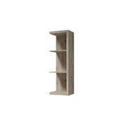 Scaffale verticale collezione CORK - Finitura pino - 4 ripiani - Dimensioni 40 x 126 x 35,2 cm