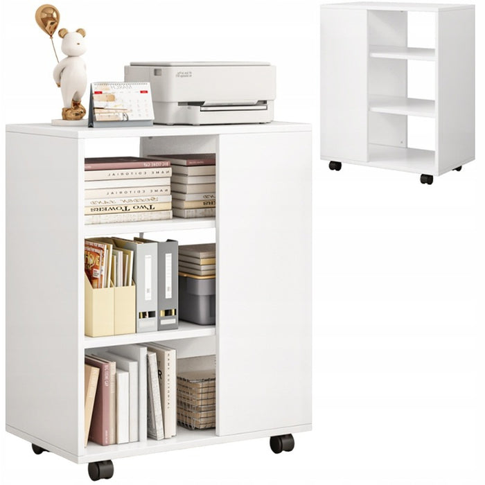 Mobile Contenitore Bianco 60x75x35 cm Ideale per Ogni Stanza