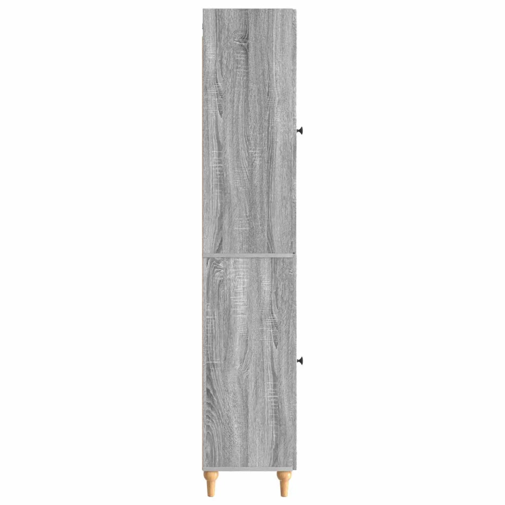 Set di armadi 2 pcs Sonoma grigio Legno ingegnerizzato 3416454