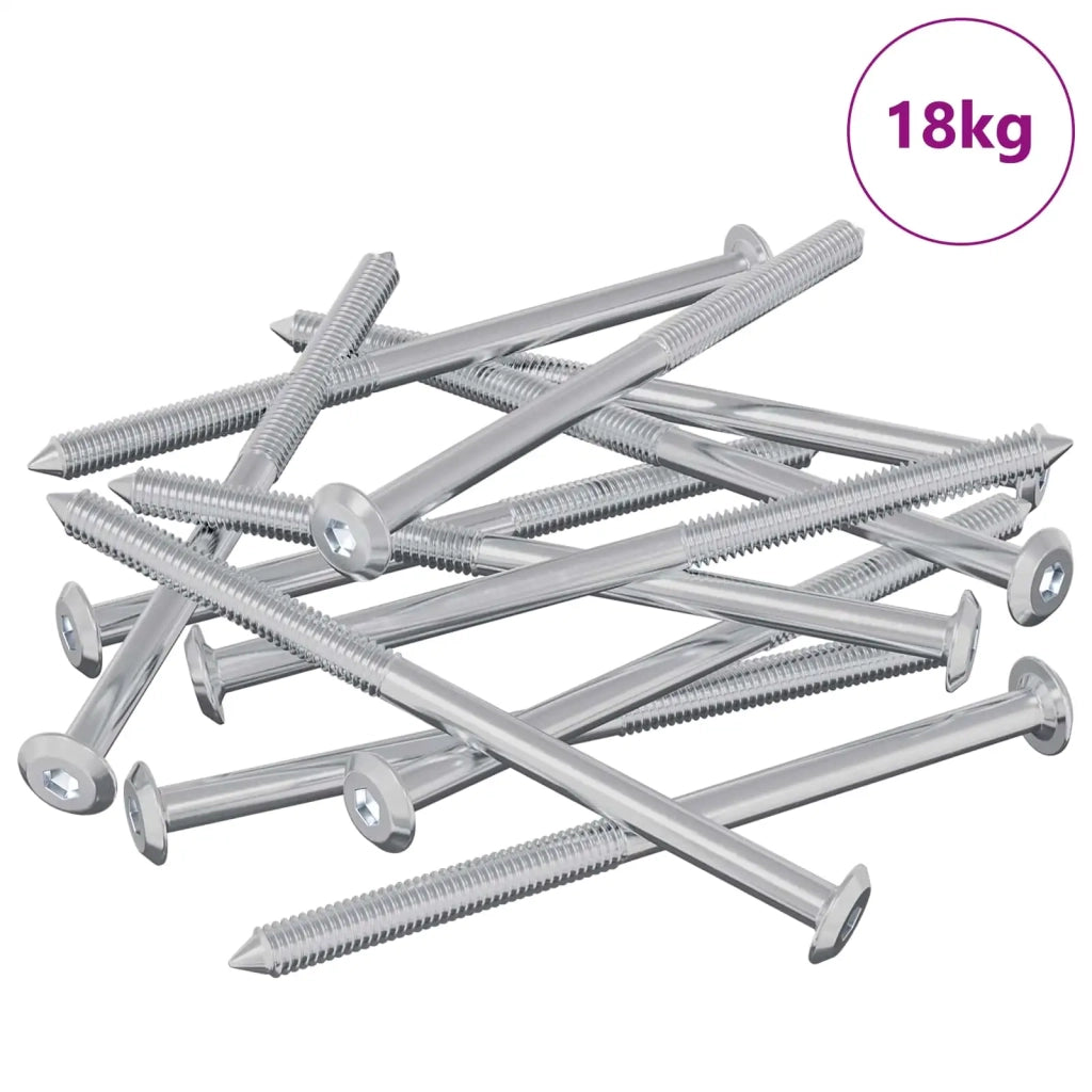 Viti per mobili 1000 pz Argento Acciaio CFW7524011