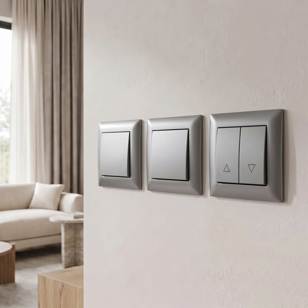 Interruttore Per Veneziane Oste Jnh009-w Grey
