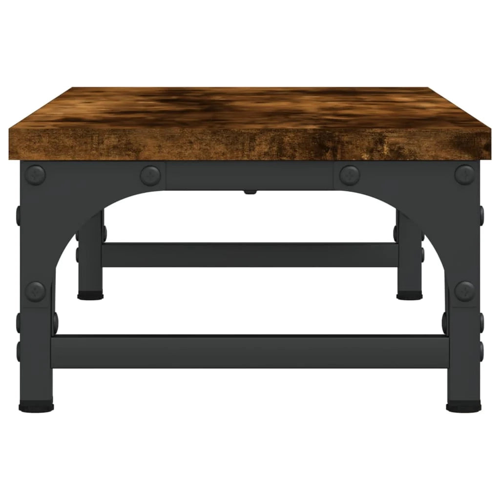 Supporto per monitor mobile da scrivania 55 x 23 x 14 cm legno ingegnerizzato marrone 02_0044893