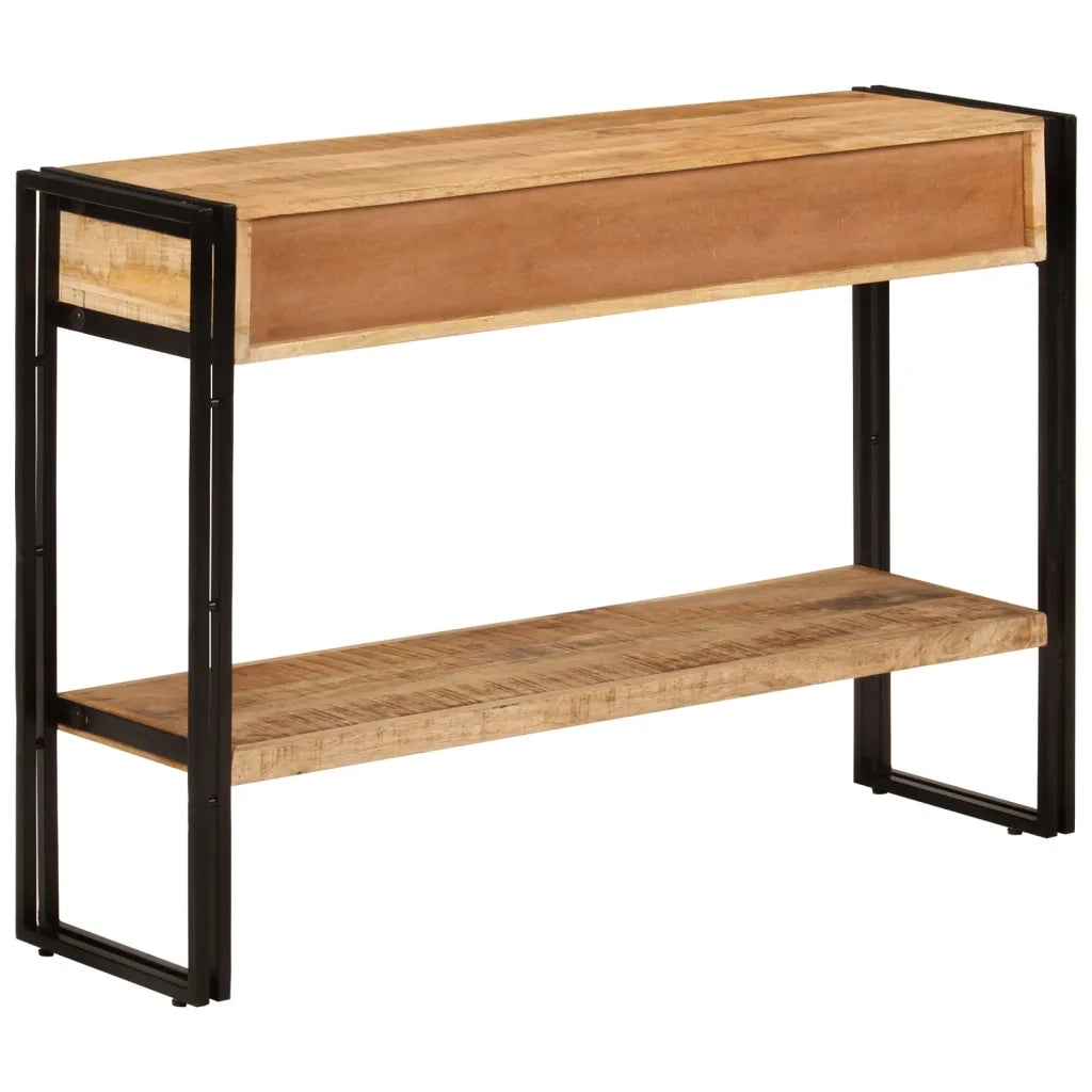 Tavolo Consolle | Tavolo d'Ingresso 110x30x76 cm in Legno Massello di Mango