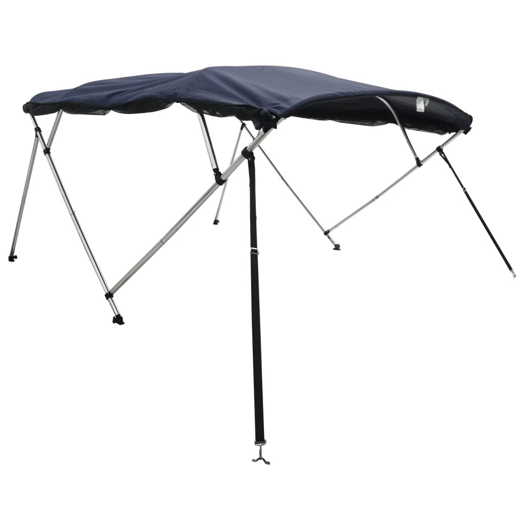 Bimini di Prua Pareti Laterali Rete 4 Archi 243x(185-198)x137cm CFW3678393
