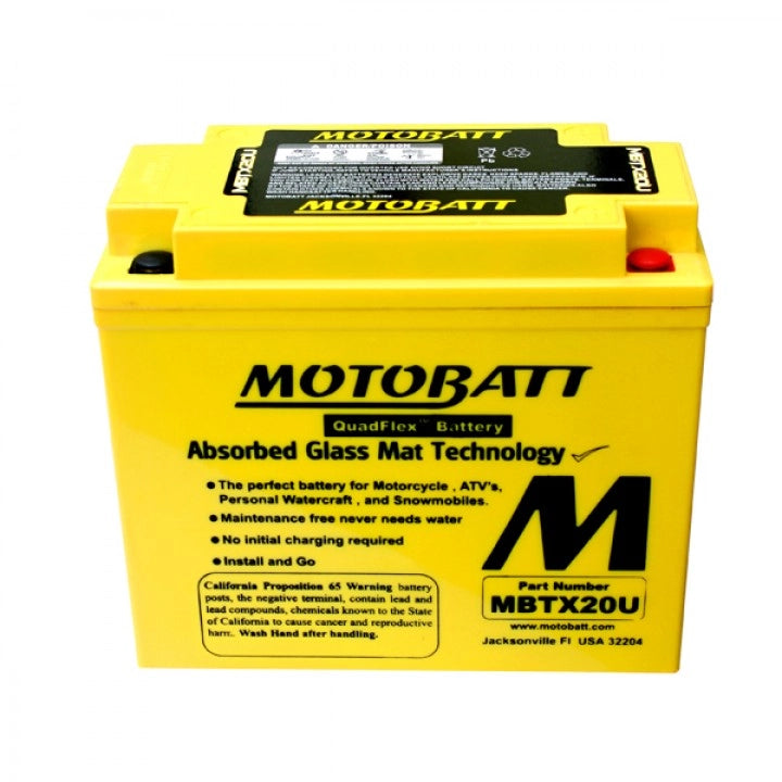 BATTERIA MOTOBATT AGM MBTX20U 12V 21Ah BQ026