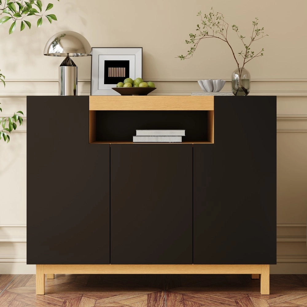 Credenza 3 Ante Multifunzionale ¨C MINIMAL ¨C Legno, Soggiorno e Sala da Pranzo