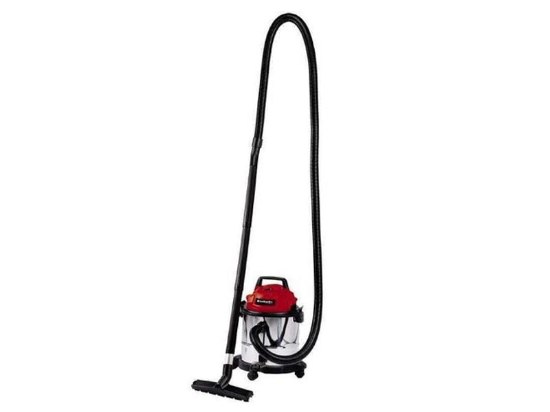 Aspiratutto Einhell TC-VC 1812 S bidone inox 12lt aspira liquidi e solidi