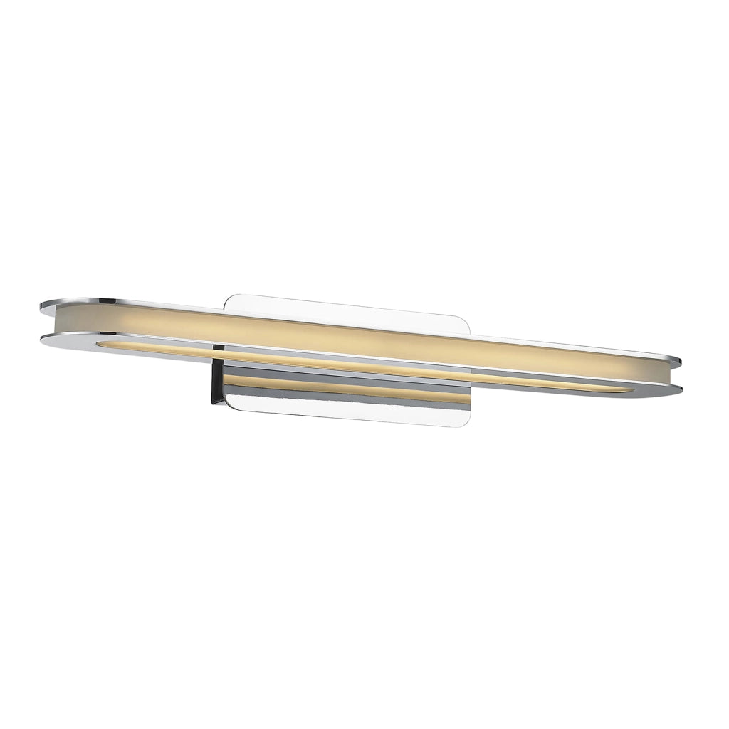 Applique Italux Scarlett LED 8W 3000K cromo 40cm IP20